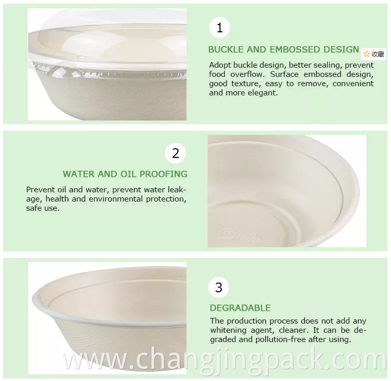  eco products sugarcane bowls